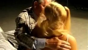 Teeny fucked by horny grandpa