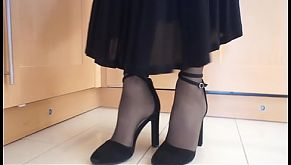 Retro suspenders &amp; stockings 2 min