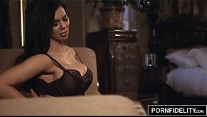 PORNFIDELITY Bimbo Slut Jasmine Jae Ass Fucked Hard and Creampied