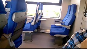 Public Blowjob in the train
