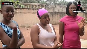 PREACHER AND VILLAGE GIRLS