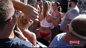 Insane Pussy Twerk Pool Party Key West Fest Sluts