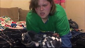 Innocent Teen Subway Employee gets her virgin asshole destroy against her will as she scream and begs him to stop over and over till he finally finish inside her tight hurting ass