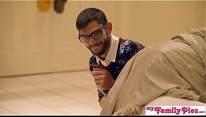 Horny Sisters Get Brothers Cock For Xmas S1