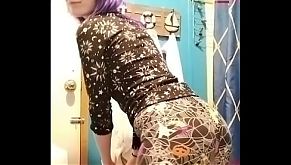 EMO SLUT STRIPS FOR AUDIENCE 8 min