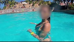BRAZILIAN HOTWIFE - EXIBICIONISMO NO BEACH PARK - FORTALEZA - BRASIL