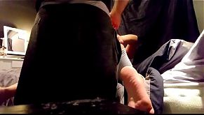 (British) Neighbour fucks me good and eats my ass and pussy out while hubby's away