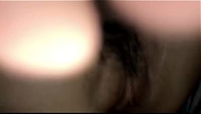 Skinny granny with hairy pussy anal quickie