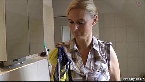 Cleaning or fucking hard?