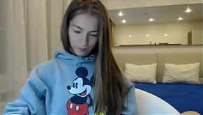 Awesome cam girl part1 She play like a Pro