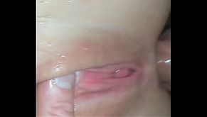 Anal makes her squirt