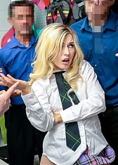 Наказание магазинной хулиганки