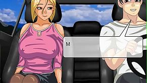 Milf fucks man after car breaks down