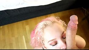 Making him cum with my big tits - Amadani