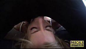 Fetish throated babe toys and gets anal