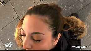 FAN FUCKS Lilly Lil, SUDDENLY HAPPENS THIS... OUTDOOR CREAMPIE OIL HARD DOM DEV SHARE ANAL