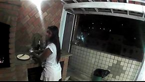 Ficamos bebados no churrasco e fudemos bem gostoso até gozar muito